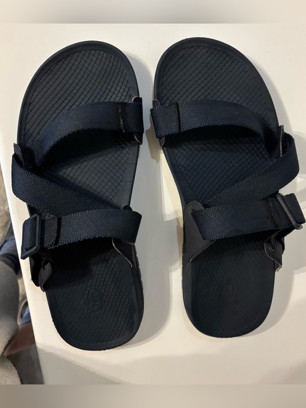 Men's Navy Chaco Slide Sandals